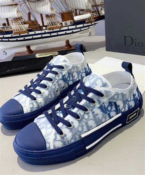 dior b23 blue oblique|b23 low top sneaker Dior.